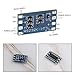 SING F LTD 10PCS Mini RS232 MAX3232 to TTL Level Converter Serial Module Board Adapter 3~5V MAX3232 Breakout Board Computer Cable Serial Adapters Electronic Components