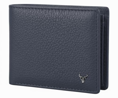 Image of NAPA HIDE Leather Wallet for Men (Blue)