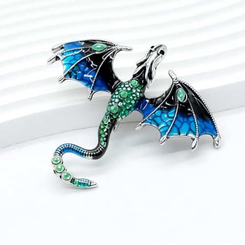 Image of Animal Brooch for Men Vintage Metal Wildlife Lapel Pin Suit Jacket Badge Fashion Accessories for Men