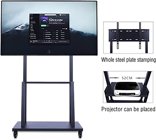 Soporte móvil para TV de 32 a 65 pulgadas con ruedas miniatura 4