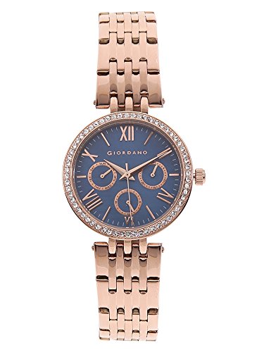 Image of Giordano Multifunction Blue Dial Women's Watch- 2845-44