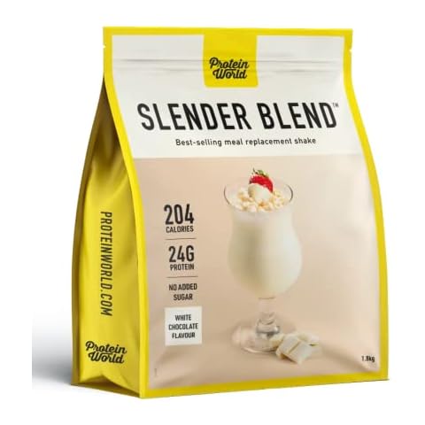 Protein World - Slender Blend™ - Meal Replacement Weight Loss Shake Milk Chocolate 1 Month (1.8kg) Cover