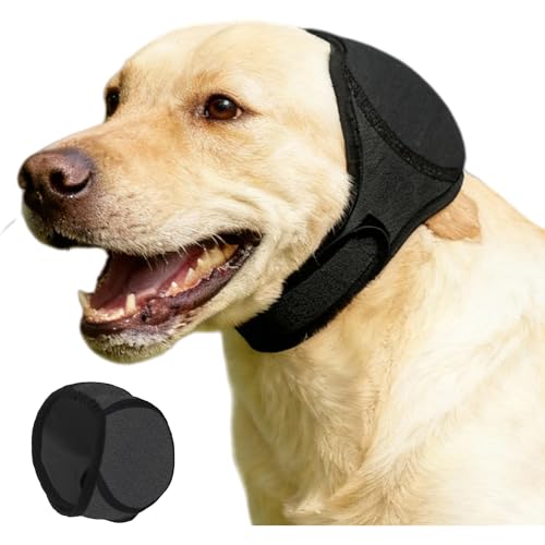 Ohrenschutz Hund,Hunde Gehörschutz Dog Silvester Ohrenschützer Dogs Ear Geräuschunterdrückung Kopfhörer Lärmschutz Hundekopfhörer Lärm Muffs Verstellbare Silent Ohrschützer für Ears Noise Cancellation
