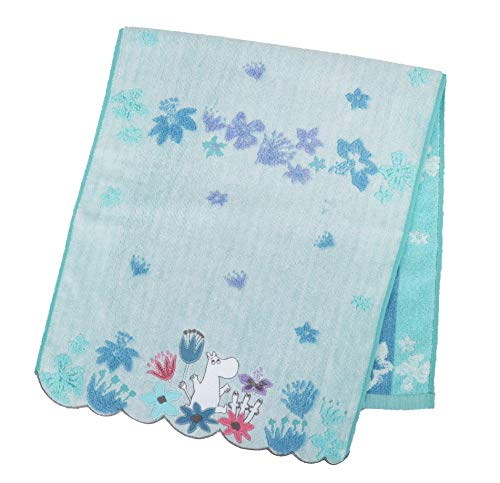 丸眞 フェイスタオル MOOMIN ムーミン 34×80cm コバナ 綿100% 1405018600