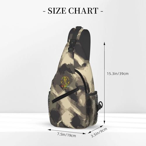 Bolso cruzado pequeño impermeable para hombre negro miniatura 3