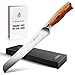 TUO Cutlery Bread knife - German 1.4116 High Carbon Stainless Steel - Kitchen Knife With Erqonomic Pakkawood Handle - 9" - Fiery Series