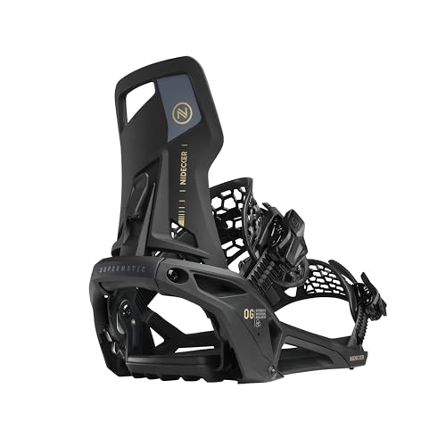 Nidecker OG Supermatic Snowboard Bindings – Auto Open System with Reclining...