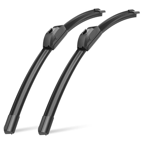Image of Raidbee 24 inch and 24 inch Windshield Wiper Blades Replacement for | RAM 1500 2019-2024 Dodge Ram 1500 2500 3500 4000 4500 5500 2002-2009 Chevrolet Venture 2000-2005 All-Season OEM Quality