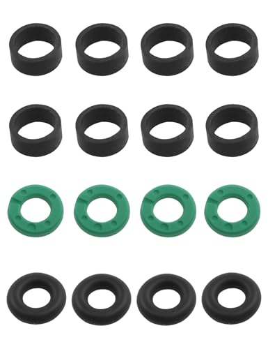 Fuel Injector Seal O-Ring Kit Fit for Chevrolet Cruze Equinox Malibu DOHC Replace 12673-056 483640