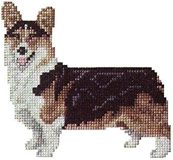 Pembroke Welsh Corgi Counted Cross Stitch Kit (Tri)