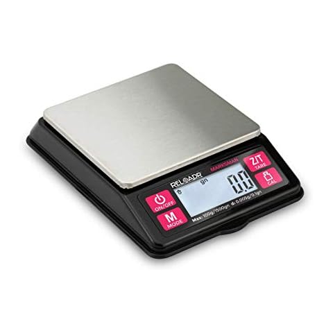 Truweigh Marksman Digital Reloading Scale - (100g x 0.005g - Black) - Digital Milligram Scale - Powder Scale for Reloading - Ammo Scale - Reloading Equipment Scale - Grain Scale - Precision Scale Cover