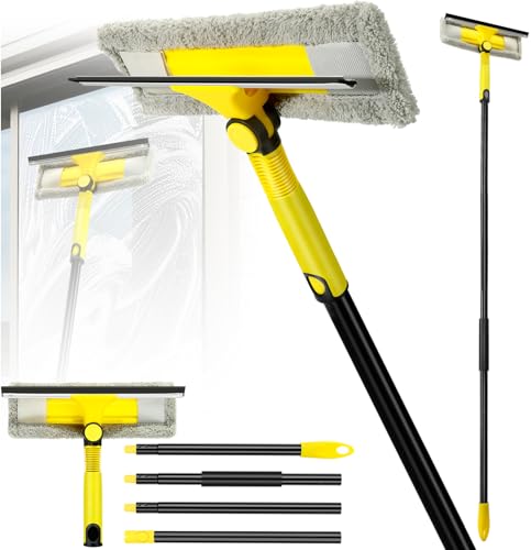Window Squeegee with Extension Pole