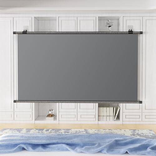 Pantalla retráctil HD 72" 16:9 para proyector miniatura 1