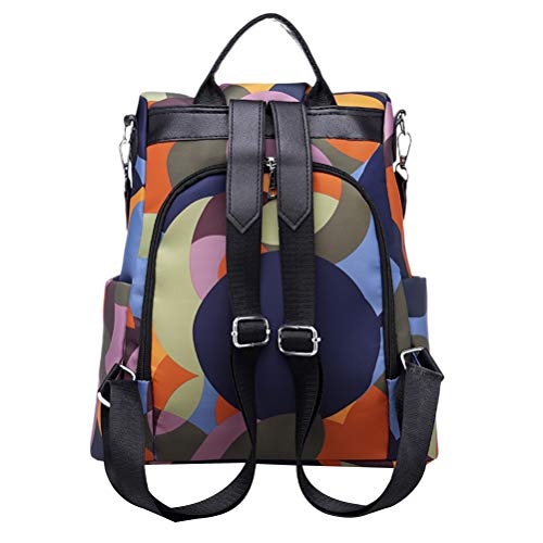 Mochila de tecido Oxford moderna multifuncional, mochila de viagem sem pingente de urso para mulhere