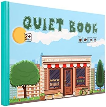 Busy Book for Toddlers, Newest Version Busy Book for Kids, Preschool Activity Binder, Sensory Toys Educational Learning Book for 2 3 4 Year Old
