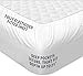 Full Mattress Pad Quilted Fitted Mattress Cover Pillow Top Mattress Topper Breathable Mattress Protector with 8-21 Inch Deep Pocket