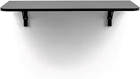 Mesa Dobrável Premium 80X40 CM Preta Bemfixa