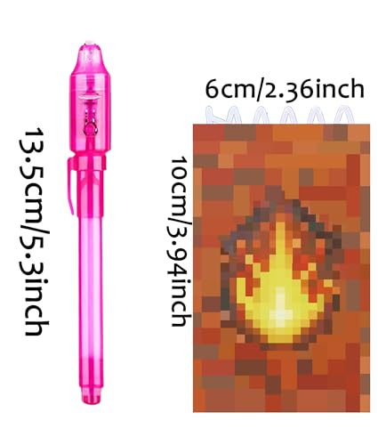 Invisible Ink Pens + Notepads