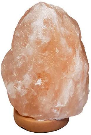 SudoreWell® Salzkristall Lampe 2-3 kg | Salt Range Pakistan | Luftreinigende Eigenschaft | Unikat | Salzgestein | Fertig Montiert | Lampe aus Salz by Salzarena
