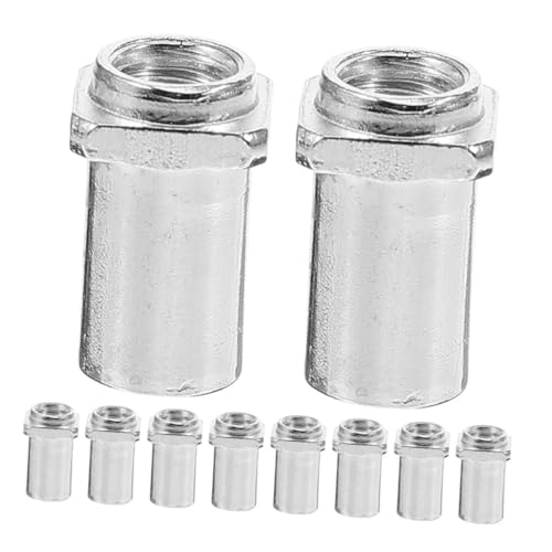 ERINGOGO 10Pcs Swivel Nut Drum Accessories for Tom Lug Compatible with Snare Drum Floor Drum Durable Replacement Parts for Drummers Inner Finish