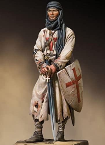 Modelo sin pintar 1:18 figura resina guerrero antiguo miniatura 1