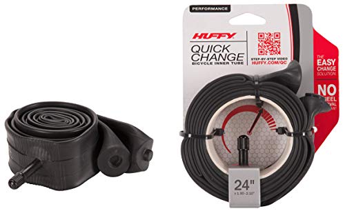 Huffy Bicycle Company 24" Quick Change Inner Tube, Black
