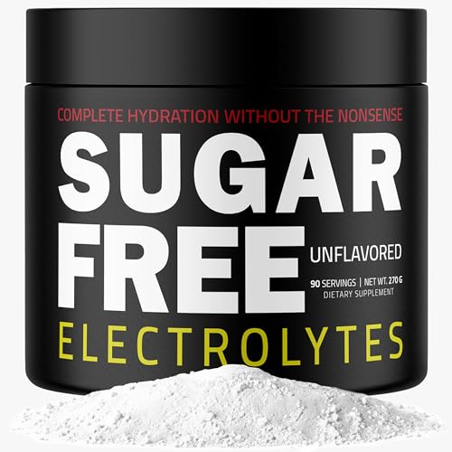 – Rapid Hydration Powder, Zero Calorie, Essential Raw Electrolyte...