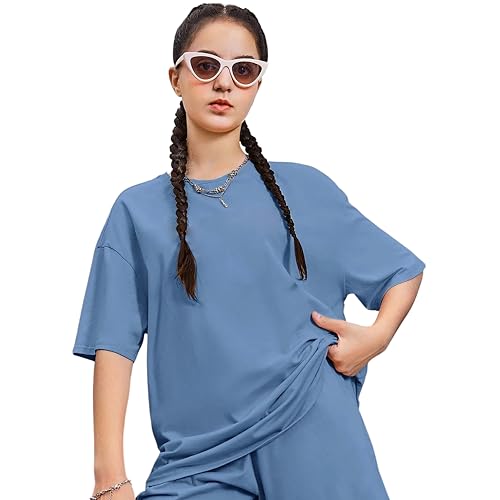 Image of London Hills Women's Cotton Loose T-Shirt