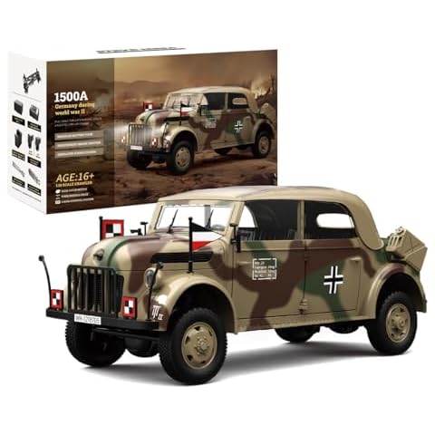 XMBRICDIYY HG4-51 RC Military Vehicle Cover