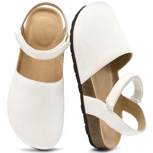 Sandales soutien de la voûte plantaire Ecetana pour femme soulageant les pieds sensibles