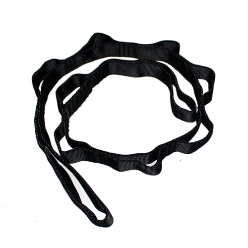 Fonyiunce Daisy Chain 180 cm|Columpio Yoga Aereo|Correa de Estramiento Yoga|Accessori Yoga|Cinghie per Esercizi in Nylon Regolabili|Cinghie per Esercizi per Stretching,Pilates,Fitness,Arrampicata