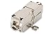 Produktbild DIGITUS CAT-6A Kupplung Geschirmt - 500 MHz 10GBase-T - für Feldanwendung - Keystone-Design - AWG 22-26 - Vernickelte Kontakte - CAT-6A Verbinder