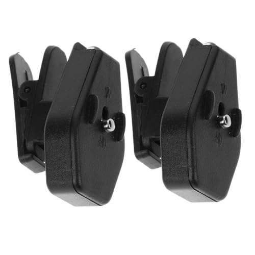 Uonlytech 2Pcs LED Eyeglass Clip Lights Plastic Book Clip Lamp for Reading Night Fishing and Hobbies Lightweight and Portable Lighting Tools