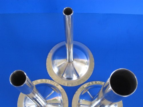 9 pc Meat Grinder Set of Tubes Plates Knives Size 32 for LEM Hobart Cabelas Biro Universal etc