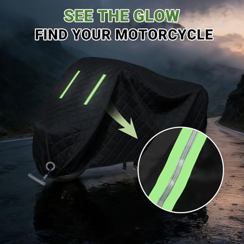 Housse moto robuste Kawasaki KX450 SR bâche imperméable résistante chaleur - 6