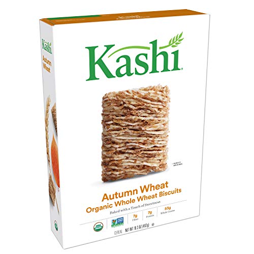 Kashi Organic Autumn Wheat Breakfast Cereal - Vegan, 16.3 Oz Box (Pack of 4) - //coolthings.us