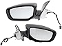 AntsGroup Power Mirror Set Of 2 Fits Left And Right Manual Folding SETDG18ER,Easy to install, adapt to your car, Free return