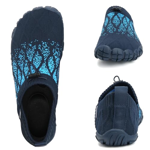 Image of WateLves Barefoot Water Shoes Women Men Minimalist Comfortable Walking Shoes Beach Outdoor Running Sneakers