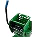 Carlisle FoodService Products Mop Bucket with Side-Press Wringer for Floor Cleaning, Restaurants, Offices, And Janitorial Use, Polyproylene, 26 Quarts, Green