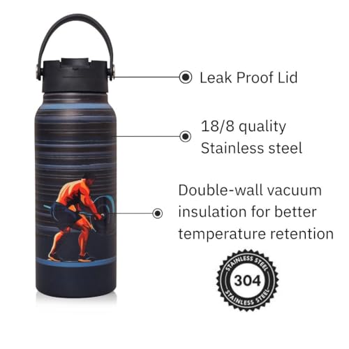 Image of Clay Craft Water Bottle Stainless Steel Sports Bottle|Double Walled 18 Hours Hot and 24 Hours Cold Vacuum Insulated Flask 700 ml|Travelling|Lightweight|BPA Free|BIS Certified|1 Year Limited Warranty
