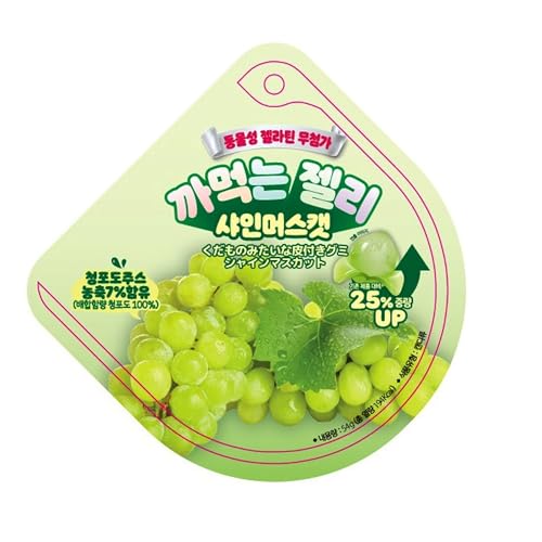 ベストブロス 果物みたいな皮付きグミ マスカット味 54ｇ×10袋