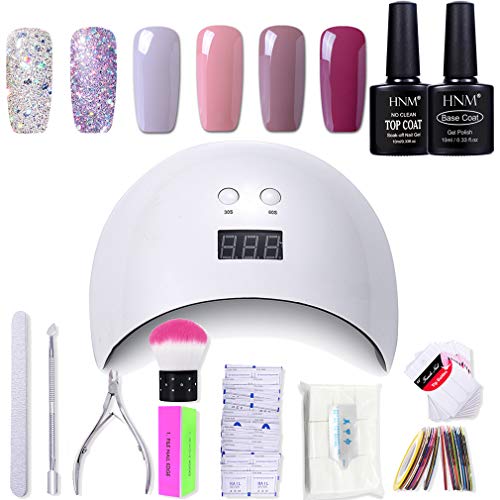 Gel Nail Polish Starter Kit with UV Light Gel Nail Polish Starter Kit with UV Light