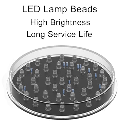 Semáforo LED de 200mm con luz roja y verde de parada y arranque IP67 5