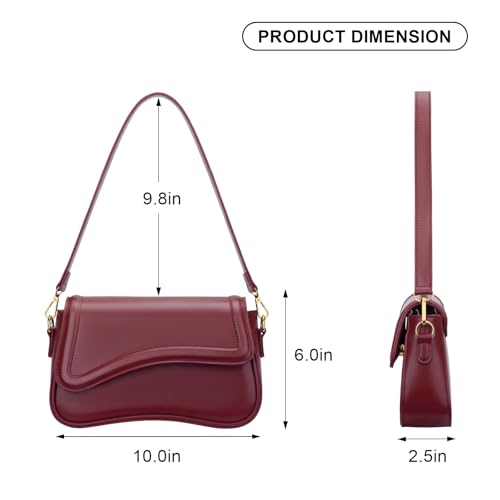 Image of KKXIU Shoulder Bag for Women Small Clutch Purses Cute Hobo Handbag Trendy Underarm Bag