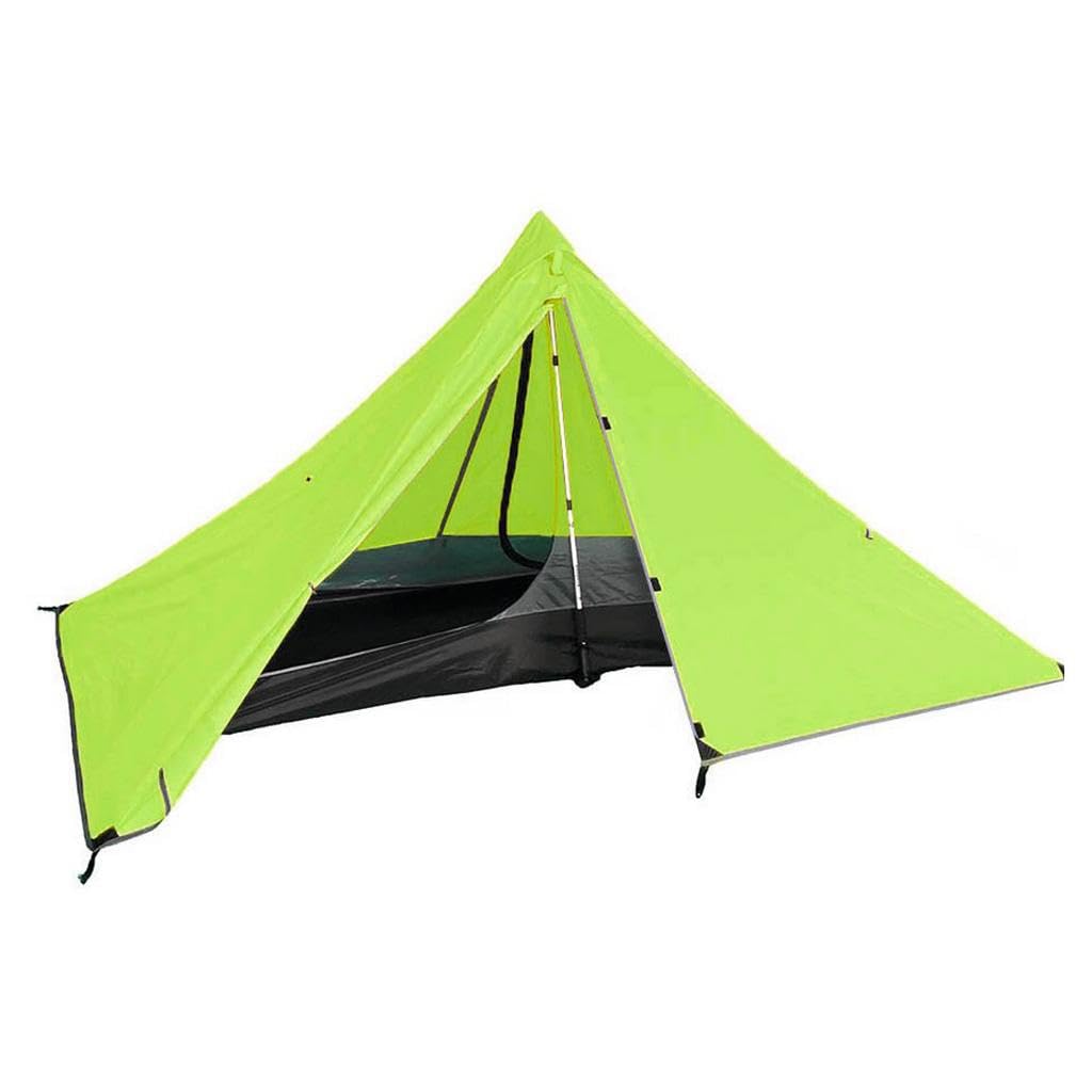 Regenschutzplane für Wanderzelte – vielseitig einsetzbar für Outdoor Abenteuer und Camping bei Regen und Sonne. Tragbares 1 Personen Wanderzelt