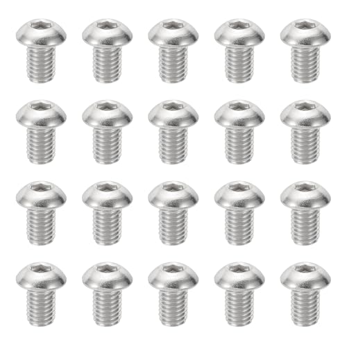 PATIKIL M8-1.25x12mm Zpt{g 20 304XeX|SlW wbNX\PbgLbv{gԃoCNDgANZT[