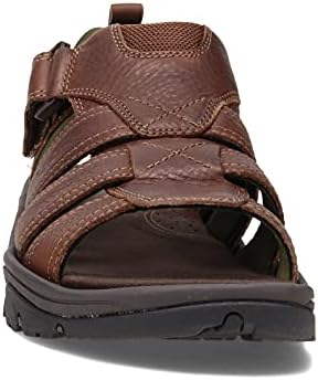 Rockport Men's ROCKLAKE Fisherman Sandal, BRN/BRN, 10 Wide | Image 2