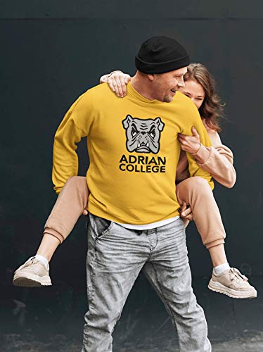 Adrian College Bulldog Full Logo Unisex Crewneck Sweatshirt - Adrian Bulldogs Apparel2