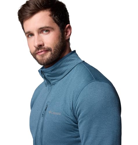 Image of Columbia Men's Essential Hike Grid Fleece Full Zip