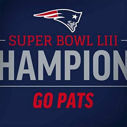 Skinit Decal Laptop Skin Compatible with Dell XPS 15in (2017) - Officially Licensed NFL Super Bowl LIII Champions Go Pats Design